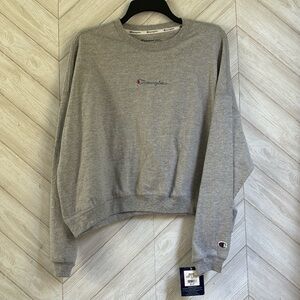 NEW Champion Grey long sleeve top medium